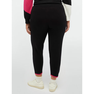 Fiorella Rubino - Pantalones joggers de viscosa LENZING™ ECOVERO™ - Negro