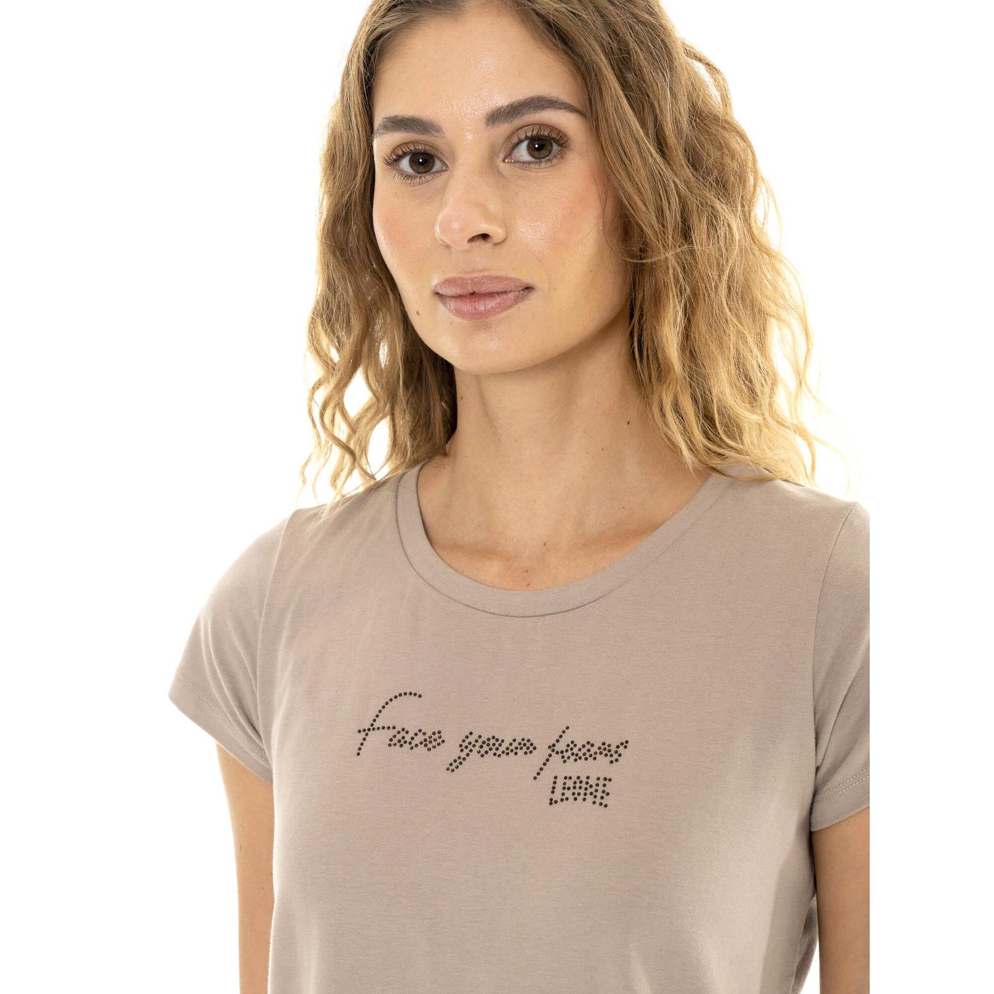 Camiseta manga corta mujer "Relajada"