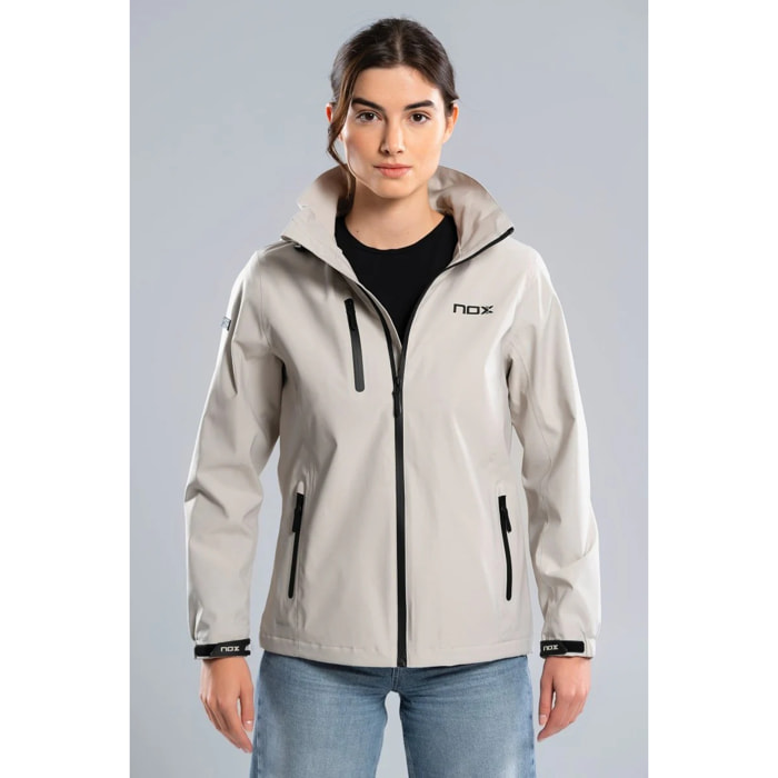 Softshell mujer TEAM gris claro