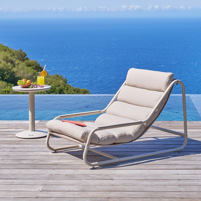 Fauteuil de jardin Celestam 1 places argile