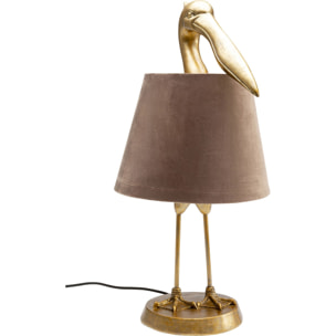 Lampe pélican doré Kare Design