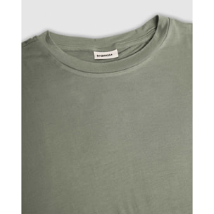 Pijama largo viscosa verde