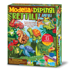Modella & Dipingi Rettili e Anfibi