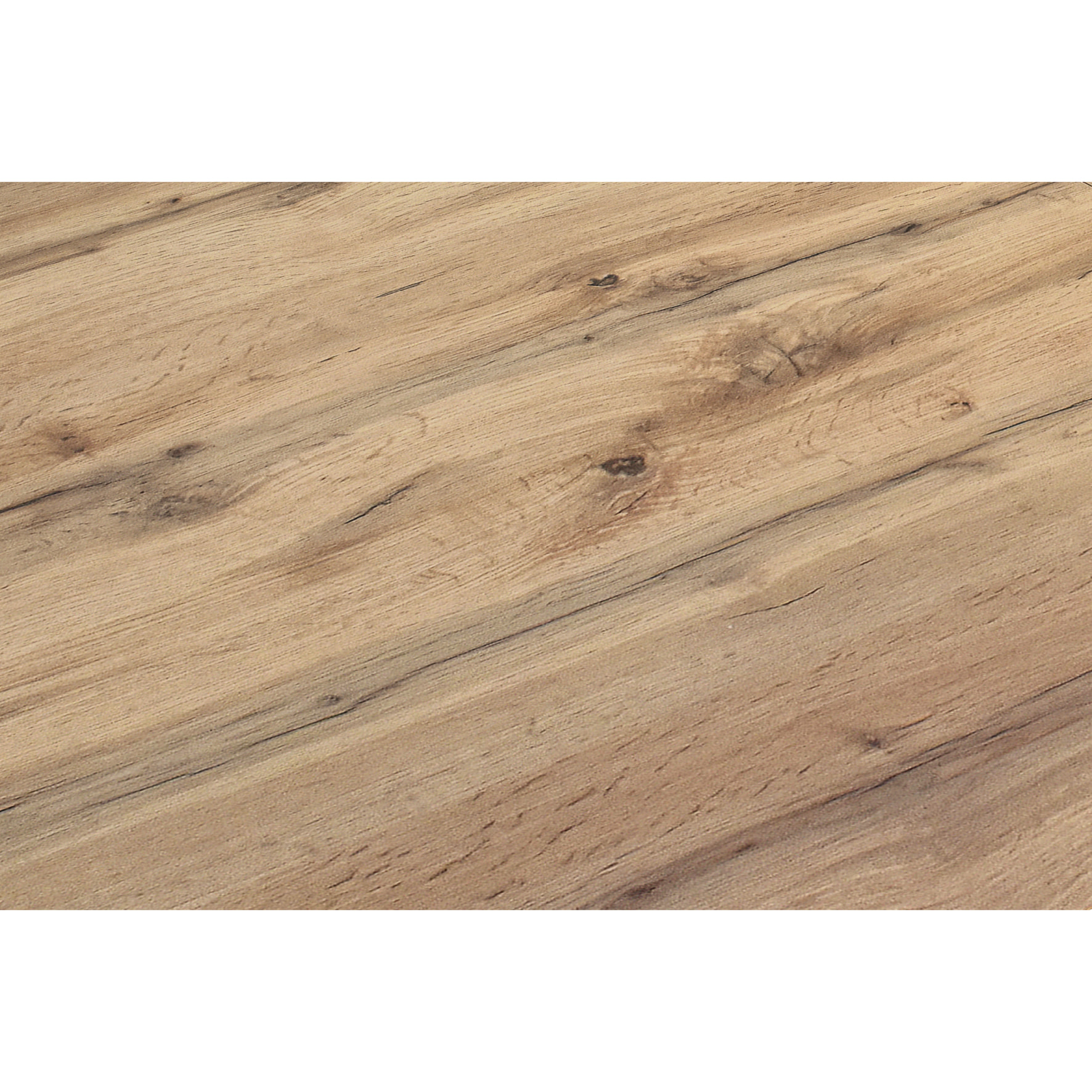 Tavolo LIPARI in legno finitura rovere e base bianca allungabile 140×90 cm – 220×90 cm