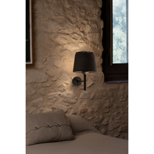 SAVOY Lampe applique noire/noire