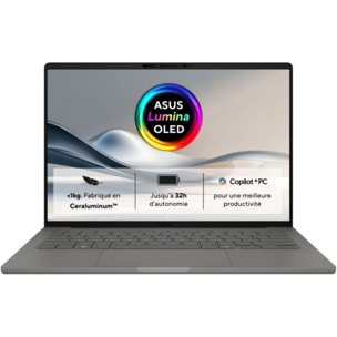 Ordinateur portable ASUS Zenbook A14 UX3407RA-DRQD031W Copilot+ PC