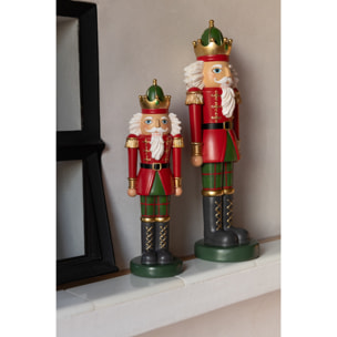 J-Line figurine Casse-Noisette Sur Pied - polyrésine - rouge/vert foncé - large