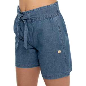 Pantaloncini corti da donna in chambray Urban Safari