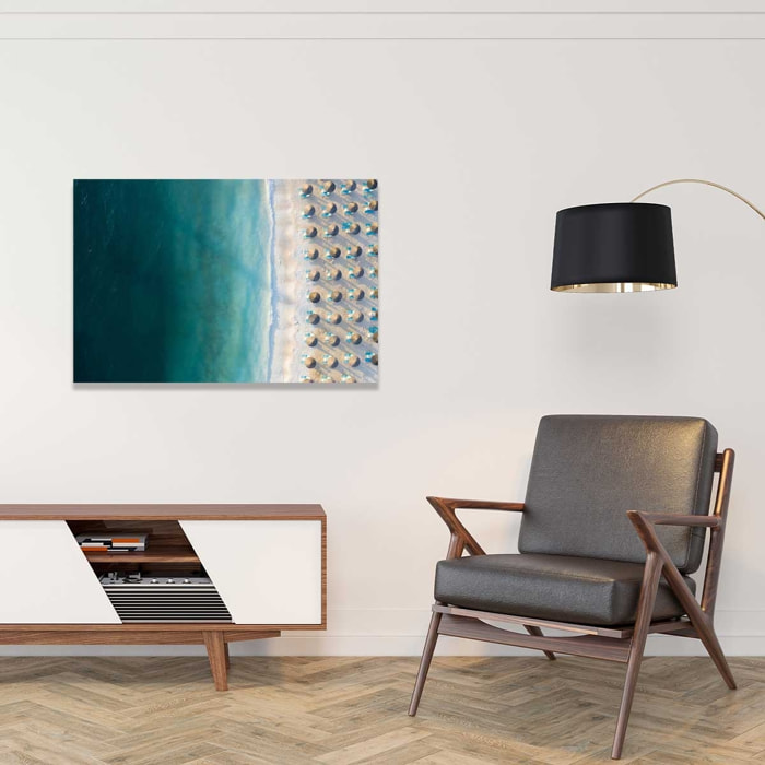 Tableau bleu pacifique Tableau plexiglas