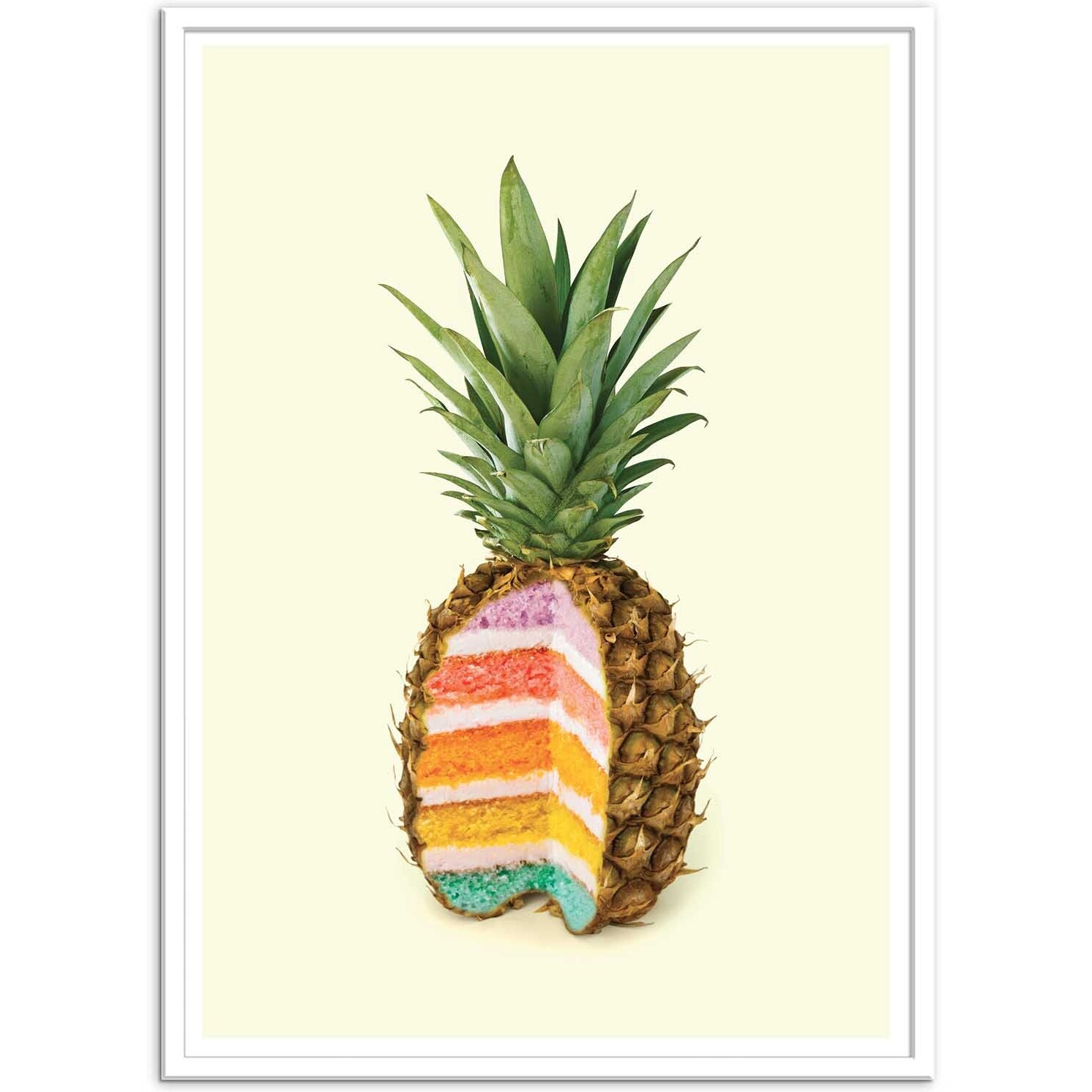 Affiche - Pineapple cake - Paul Fuentes