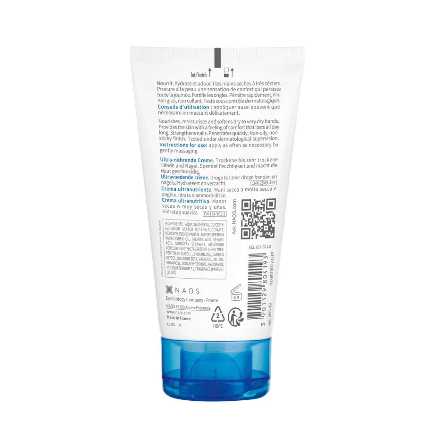 Atoderm - Crème mains & ongles Ultra Nourrissante Lot de 2 x 50 ml