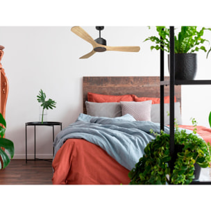 Ventilateur de plafond ø132 cm avec Wifi Réversible Hypersilence 40   W Noir
