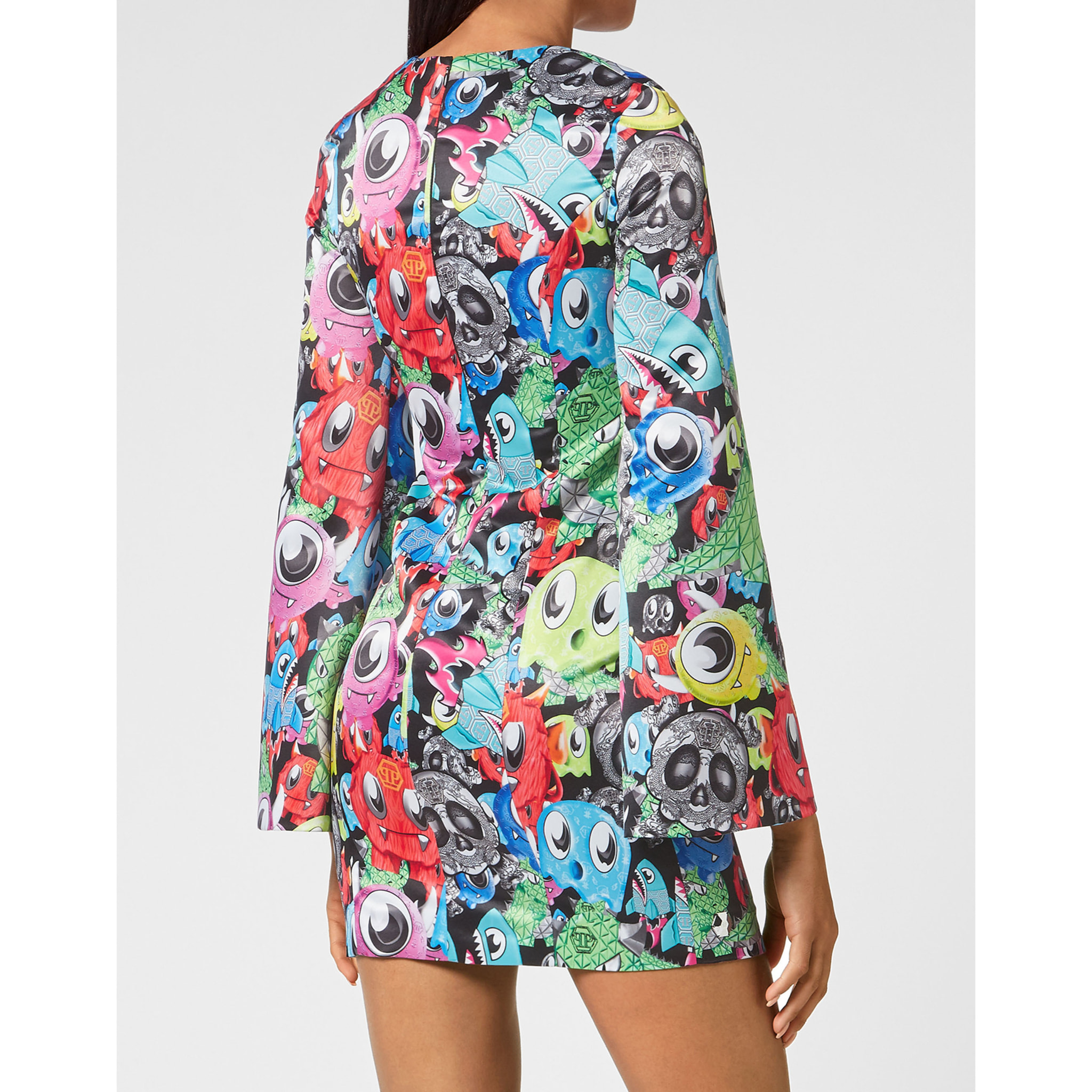 PHILIPP PLEIN Short Dress LIL’ MONSTERS GANG