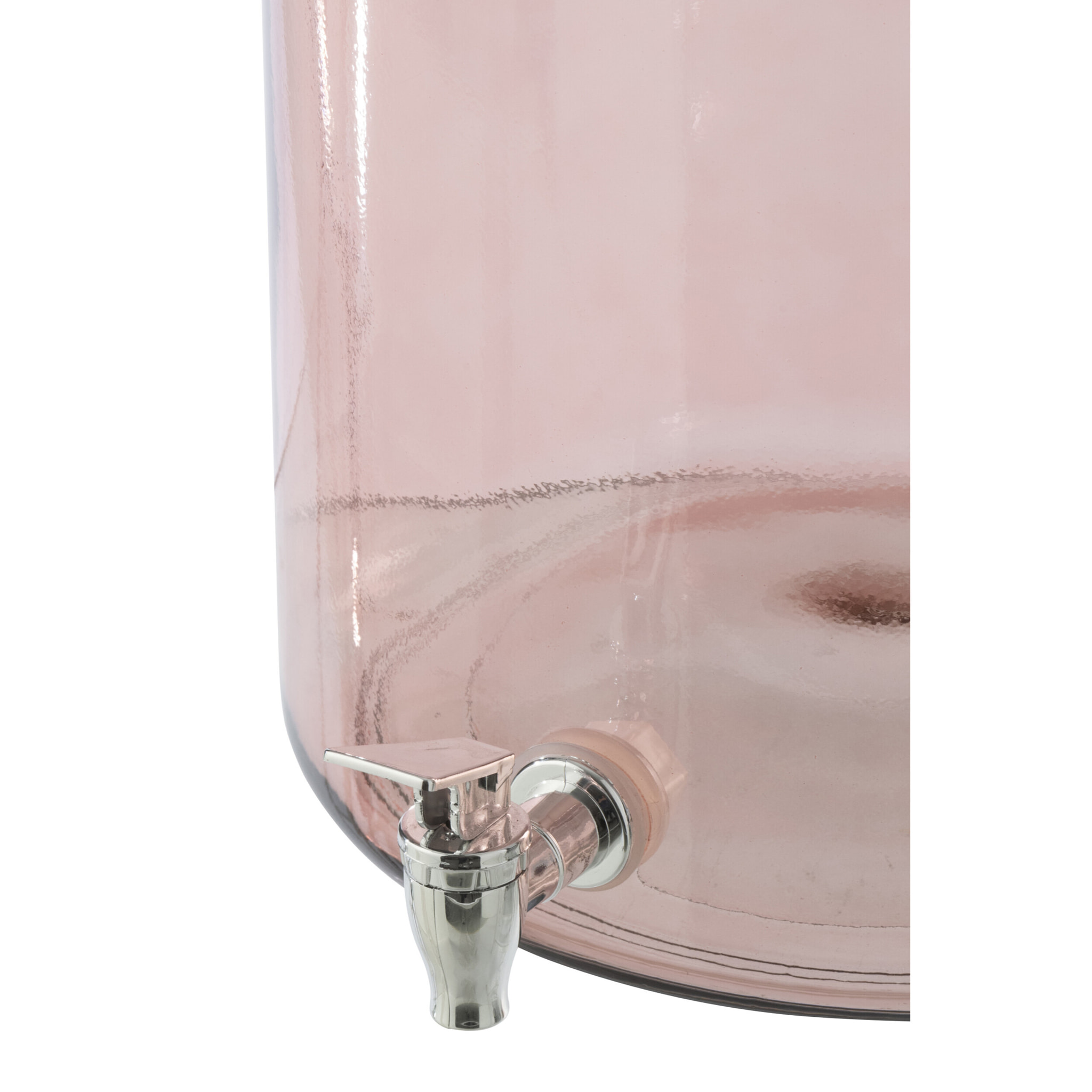 J-Line Distributeur de Boissons - verre - rose saumon