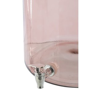 J-Line Distributeur de Boissons - verre - rose saumon