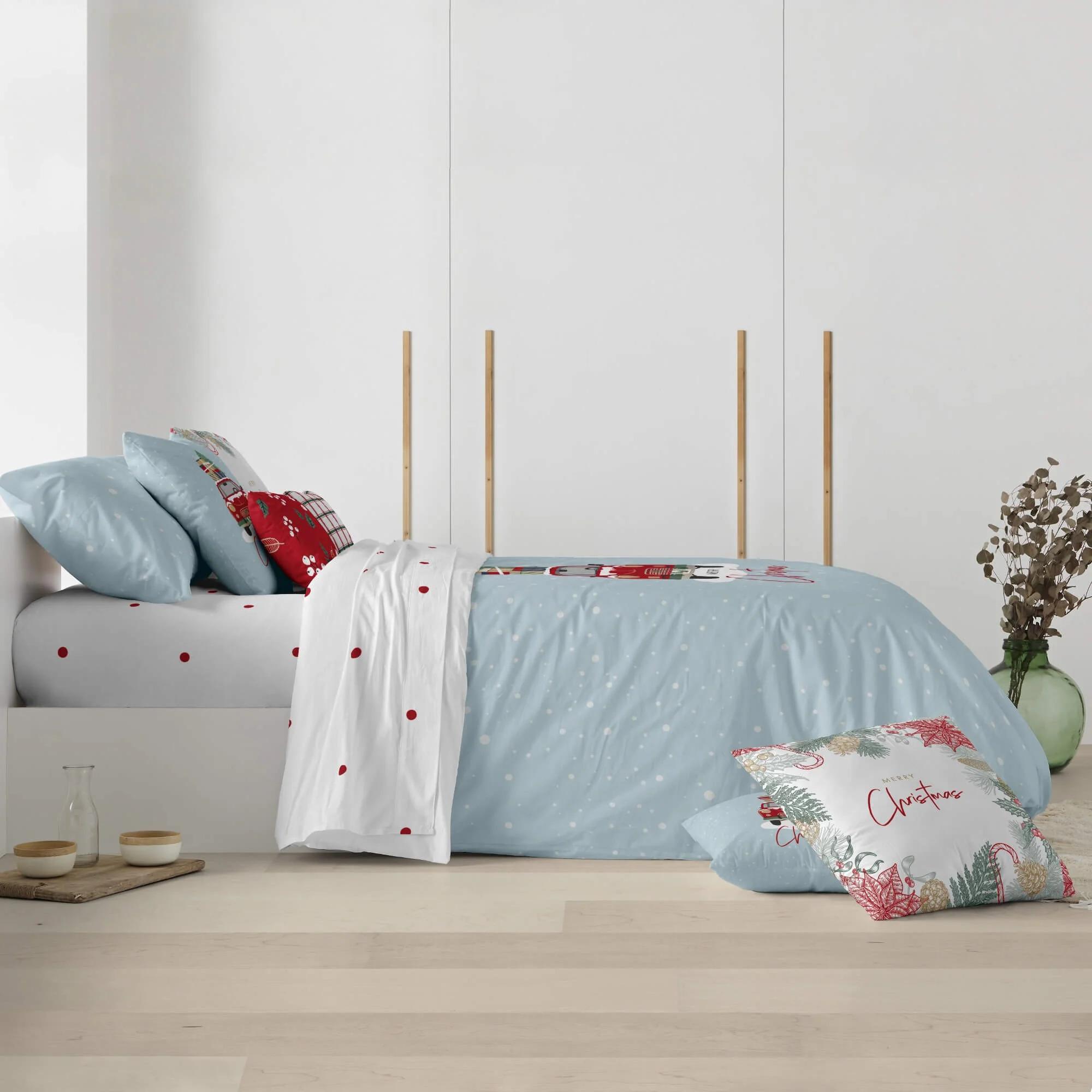 Housse de couette avec clics 100% coton Laponia 22