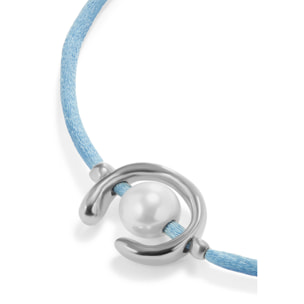 Pulsera SER DIFERENTE AZUL M
