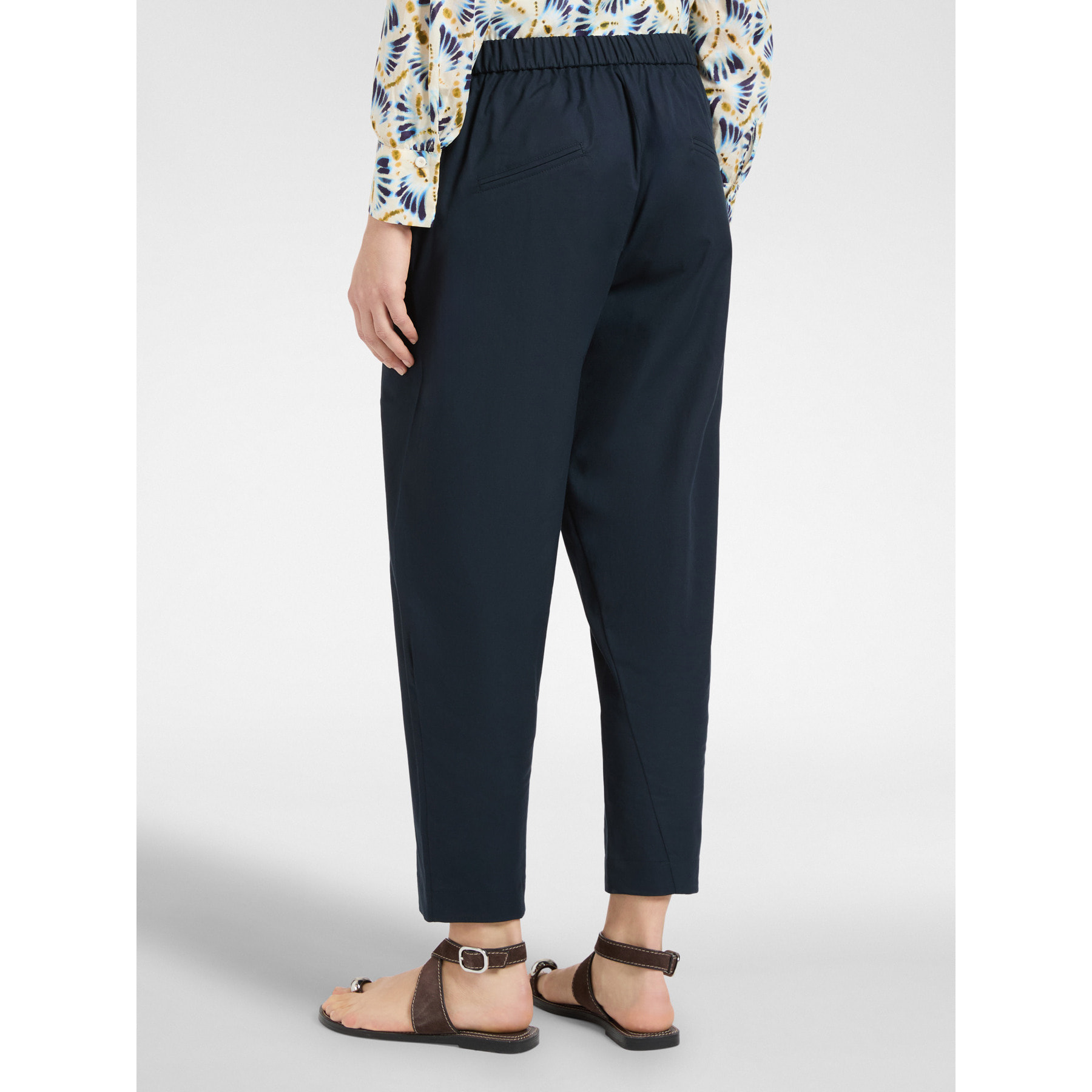 Elena Mirò - Pantalones rectos - Azul