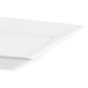 BANDEJA RECTANGULAR PORCELANA 37 CM