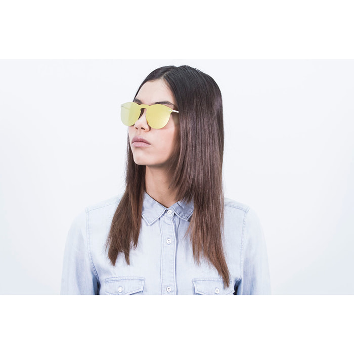 GAFAS DE SOL SUNPERS BIARRITZ FLAT & METAL de color Dorado