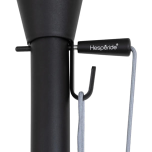 Parasol droit rectangulaire inclinable "Maluvia" blanc 3,5m