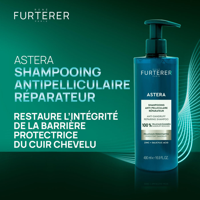 Astéra - Shampooing Anti-Pelliculaire Réparateur Pellicules Persistantes