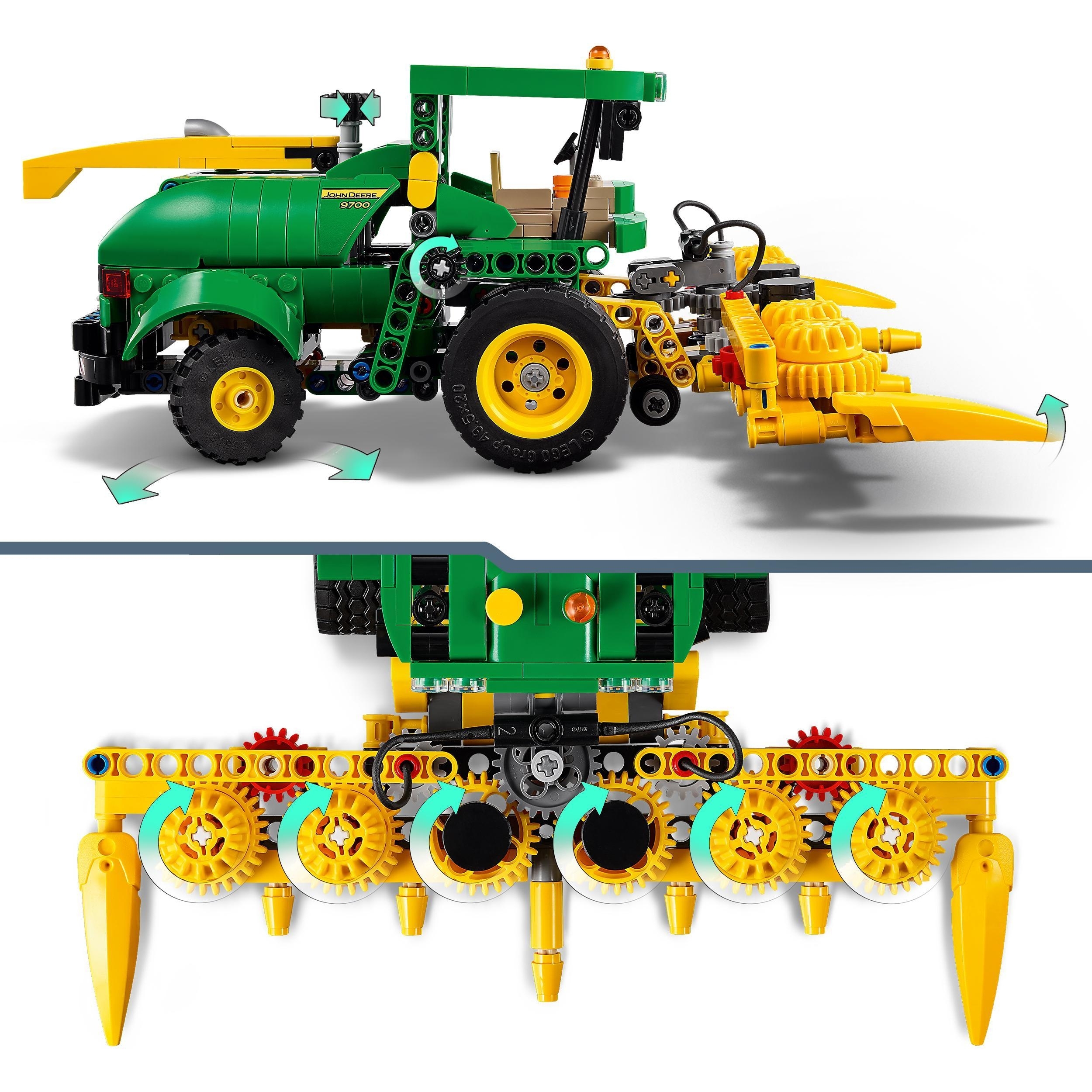 LEGO TECHNIC 42168 - JOHN DEERE 9700 FORAGE HARVESTER