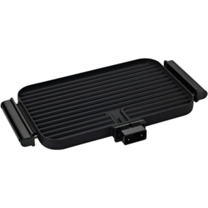 Plancha électrique ESSENTIELB EPL 2 Delicia réversible à poser, 40x24 cm