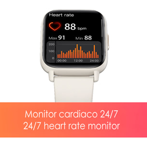 Smartwatch DM60, moltitudine di modalità sportive e misurazioni della salute. Chiamate bluetooth e avvisi di notifiche.