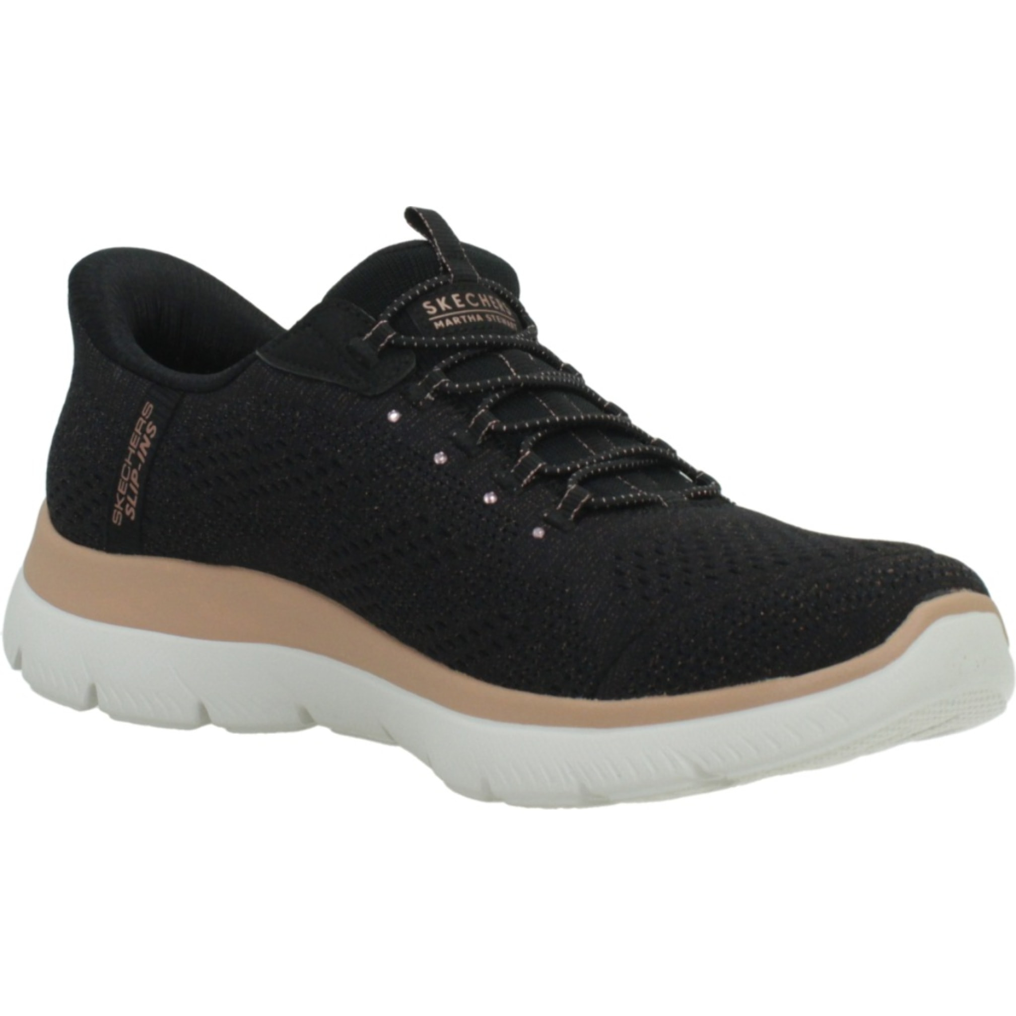 Sneakers De  Mujer Slip - Ins Arch Fit Summits Soft Negro