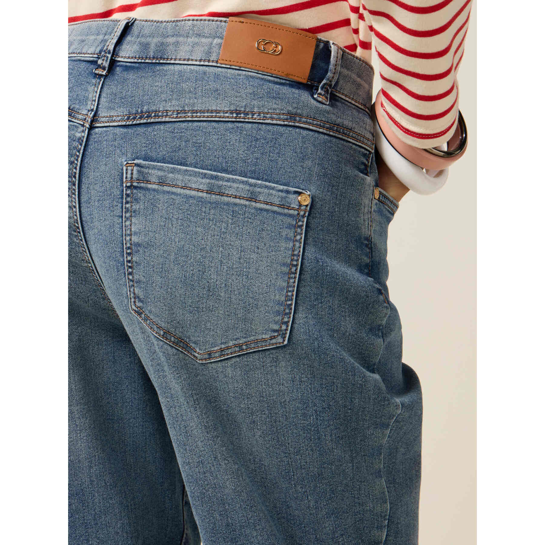 Oltre - Jeans boyslim - Azzurro