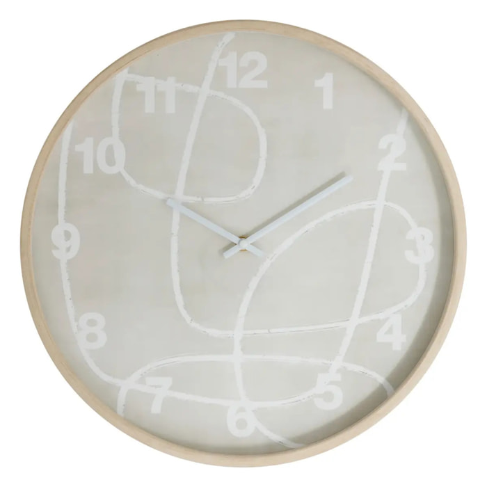 Horloge Greta marron D38cm
