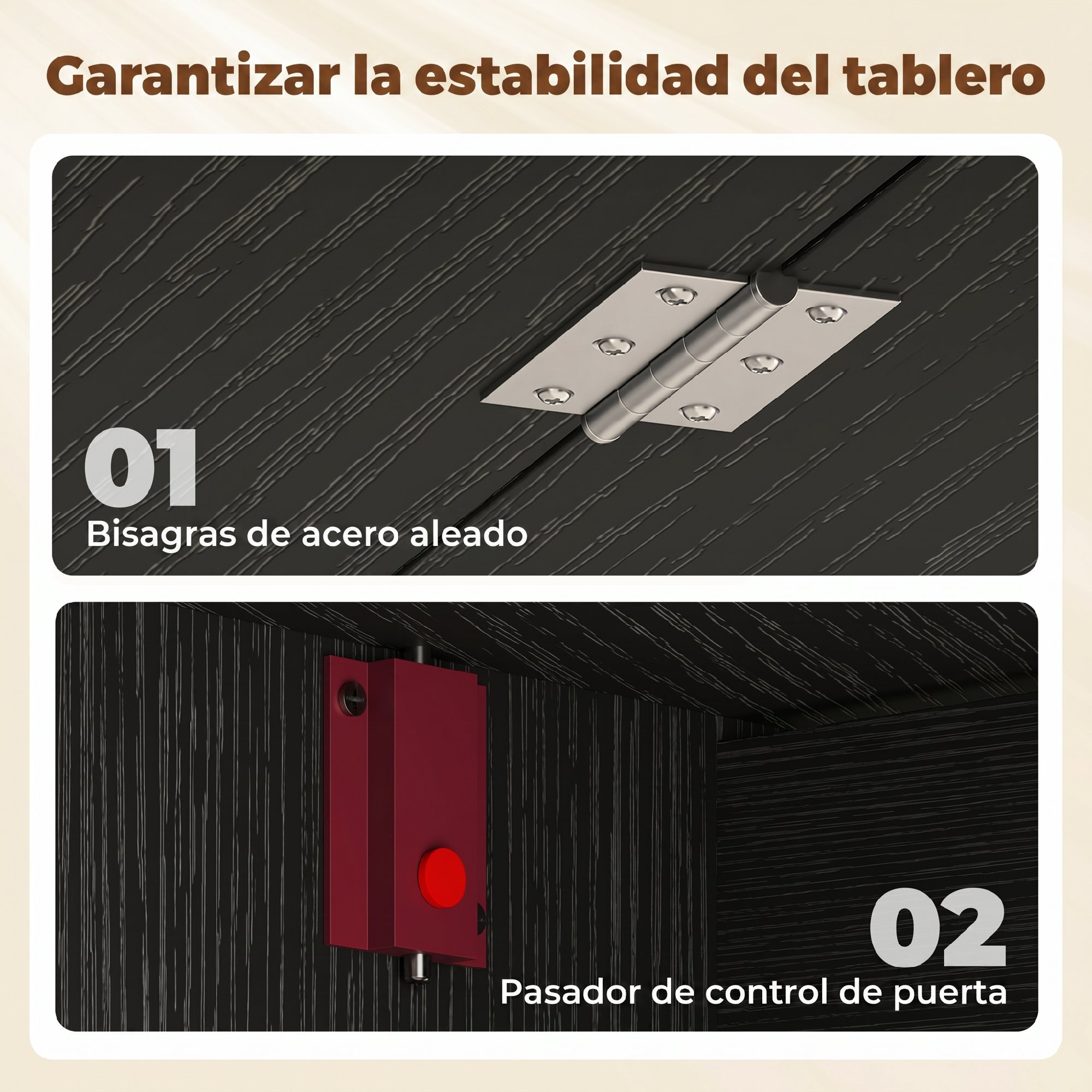Mesa Plegable de Comedor, Mesa de Cocina Plegable Ovalada, 163x80x75 cm con Alas Abatibles, Hasta 6 Personas, para Comedor, Salón, Espacio Pequeño, Negro
