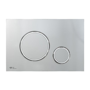 Pack WC bâti ECO 2L Swiss Aqua Technologies + WC suspendu Swiss Aqua Technologies + plaque chrome (STESTBRWT05-FR)