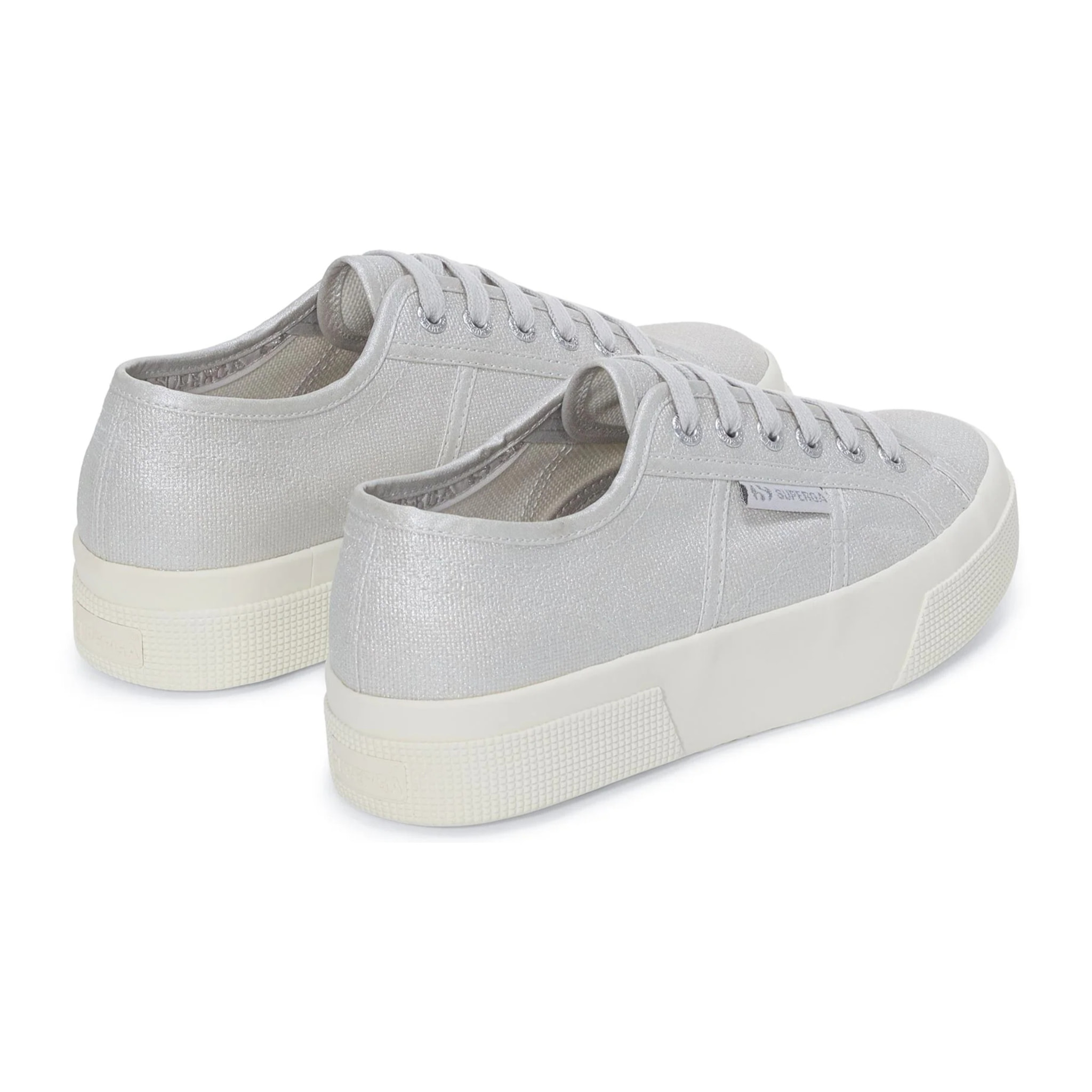 Zapatos de mujer Superga Mujer 2740 PLATFORM PEARL MATTE CANVAS