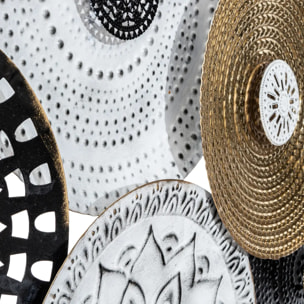 Déco murale "Ivo" en métal 134x68cm