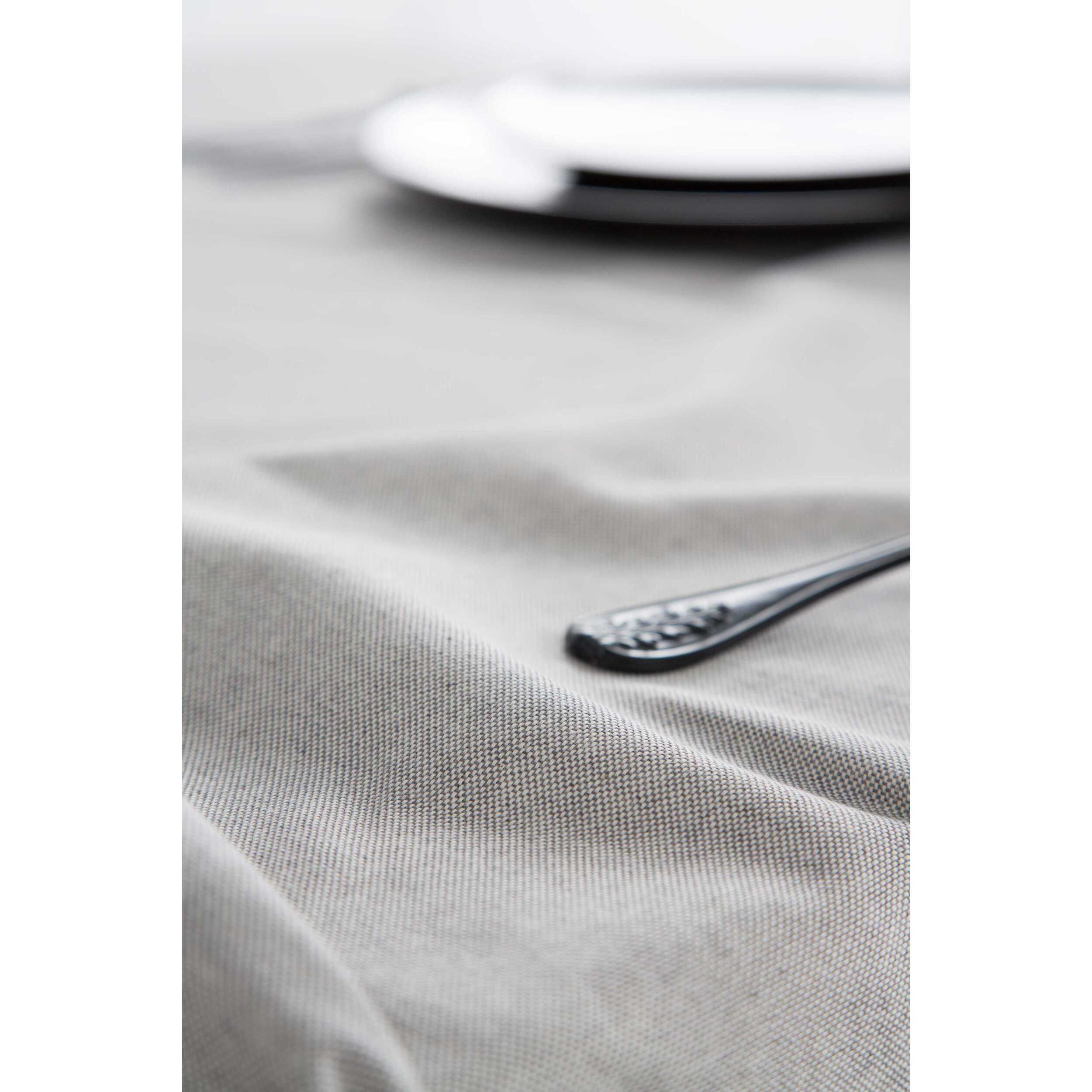 Nappe lisse anti-tâches 100% coton couleur couleur perla