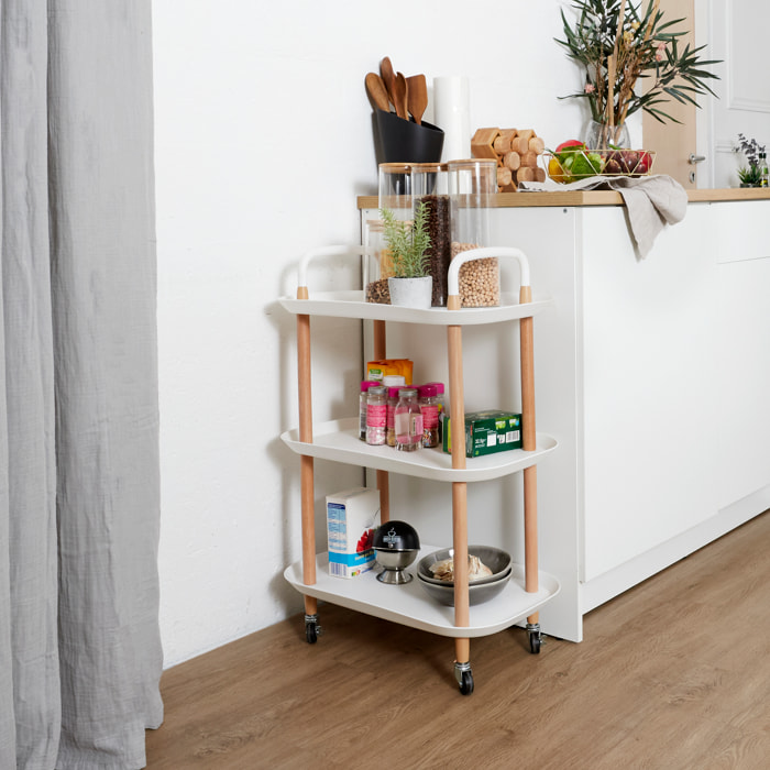 Desserte Kaleo Blanc