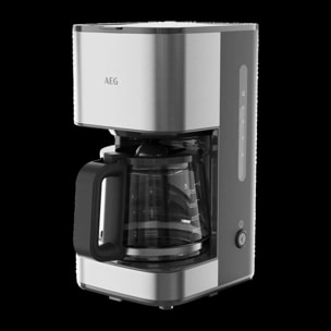 AEG Cafetara de goteo con harra de vidrio para 12 tazas y 1100 W de presión CM3-1-3ST