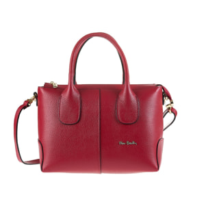 Borsa a mano da donna Made in Italy - Modello Silvana Elite - 100% pelle - 22.0 x 15.0 x 10.0 cm
