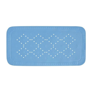 Tapis Fond de baignoire PVC ALASKA Bleu Bermuda Spirella