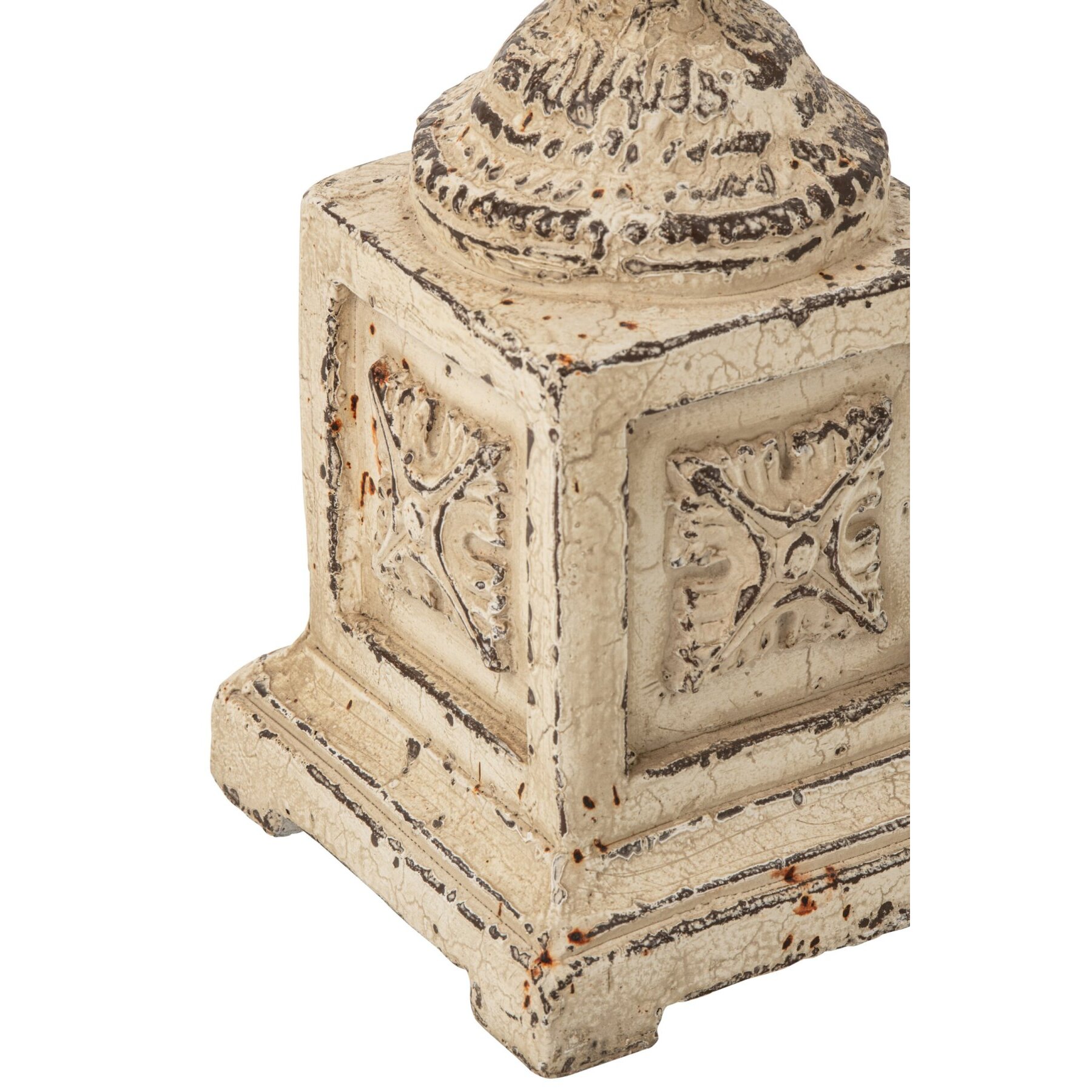 J-Line Socle Mgo Blanc Cassé