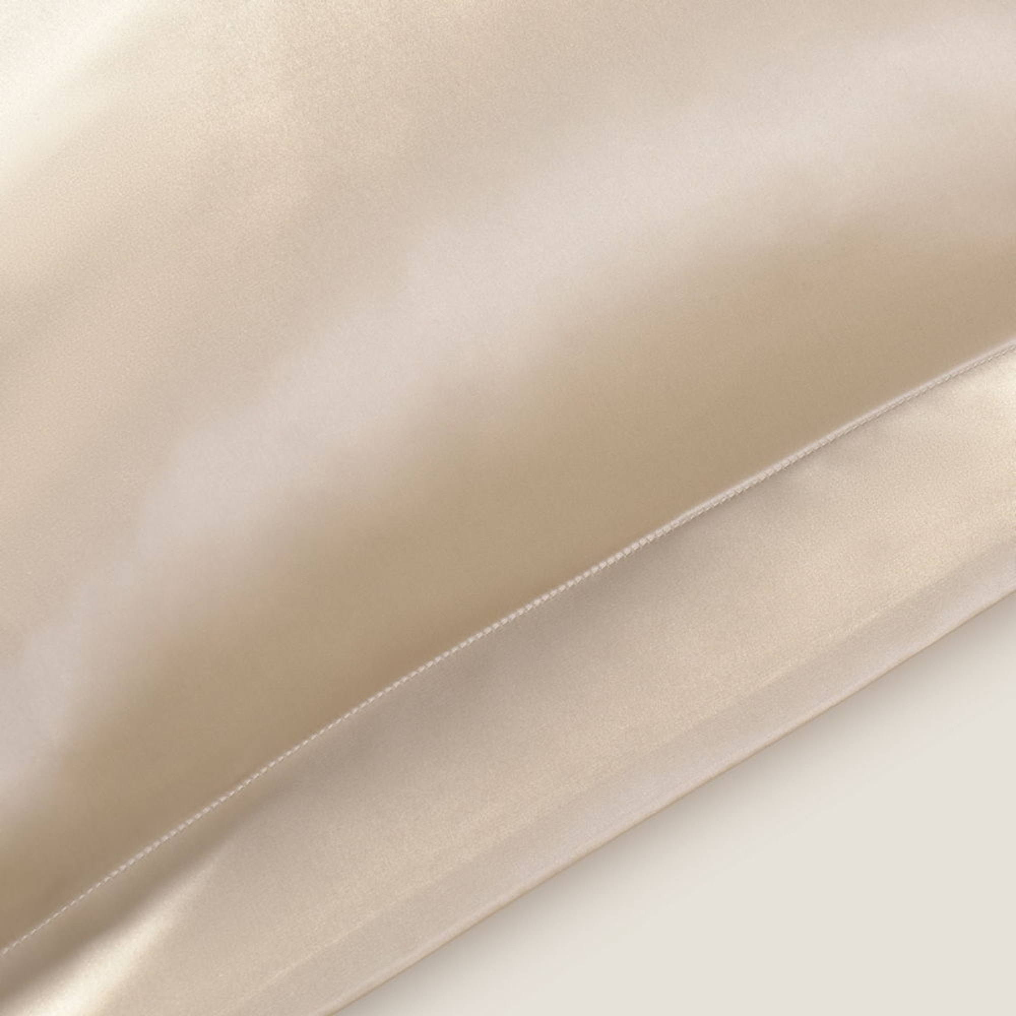 Funda de cuadrante seda y algodón satén Silkcot color dorado Seda