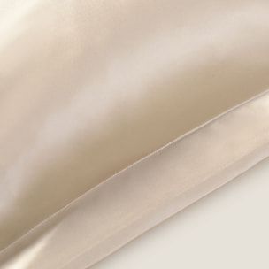 Funda de cuadrante seda y algodón satén Silkcot color dorado Seda