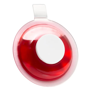 Désodorisant poubelle rond D.5cm transparent