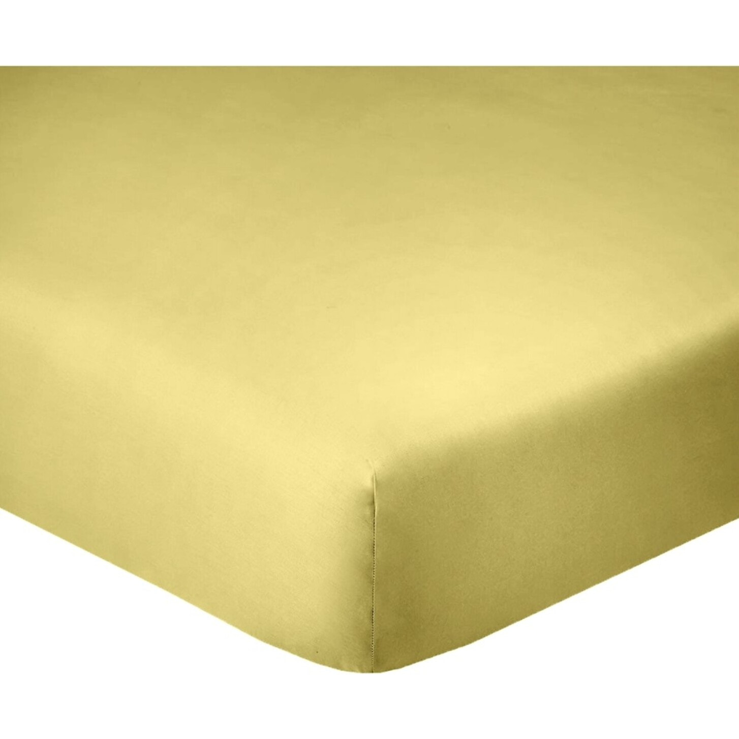 Drap Housse 100% Coton 180x200cm Bonnet 35cm 100% Coton 57fils Gold