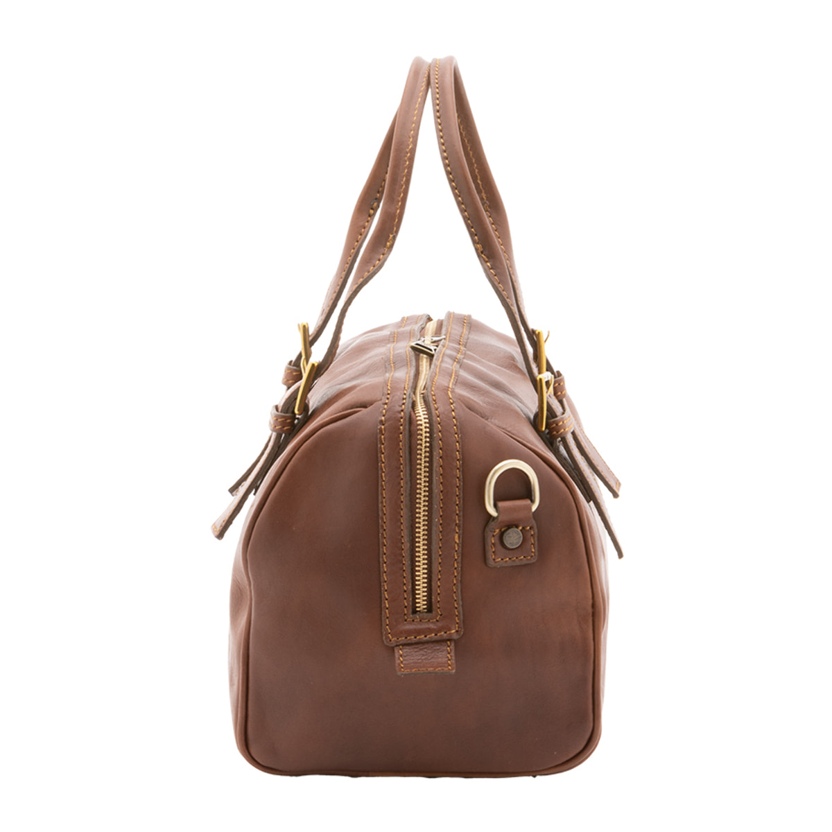 Borsa a bauletto  unisex In Vera pelle Made in Italy 29x27x13 cm