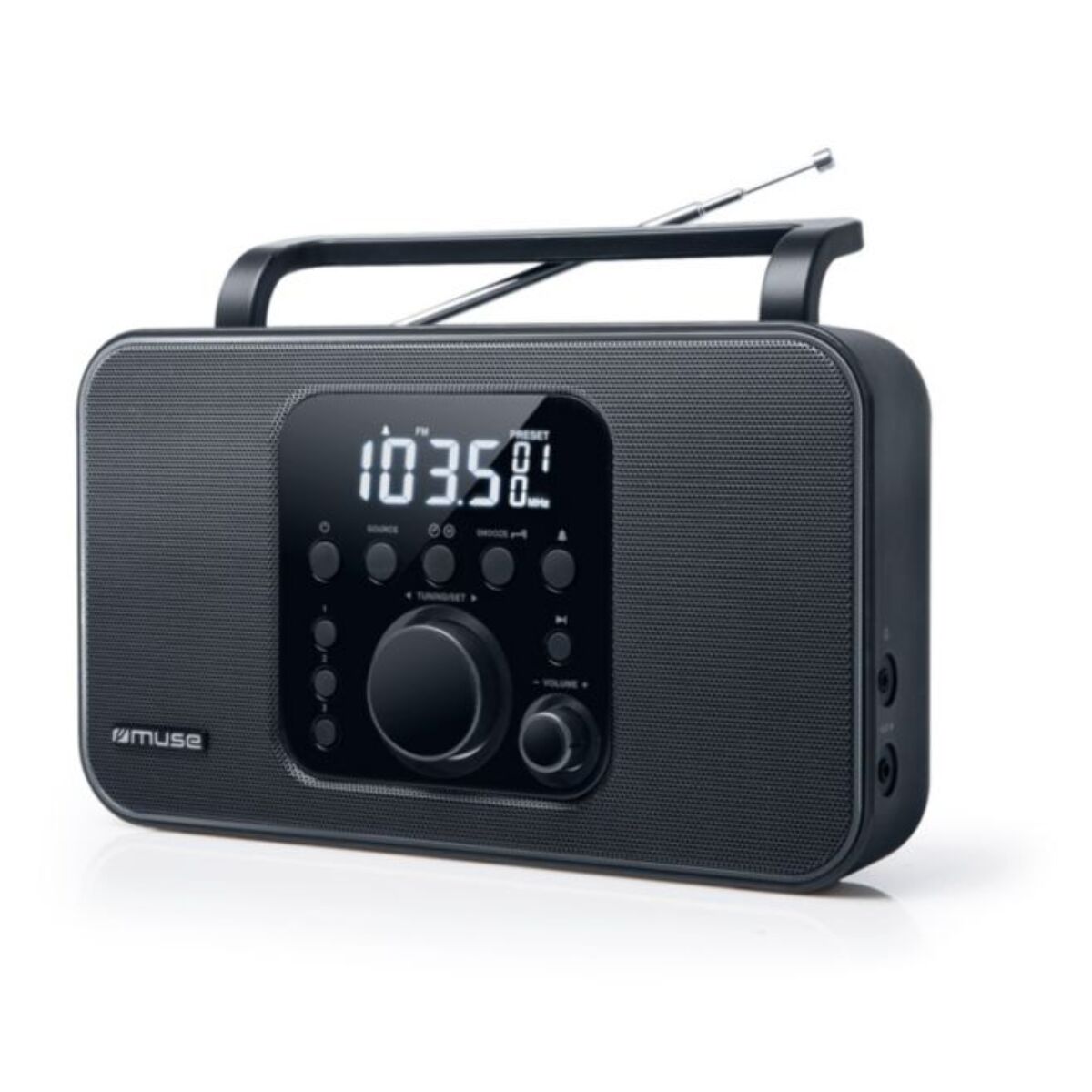 Radio FM MUSE M-091 R noir
