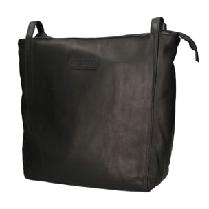 Borsa a tracolla  da uomo In Vera pelle Made in Italy 37x36x14 cm