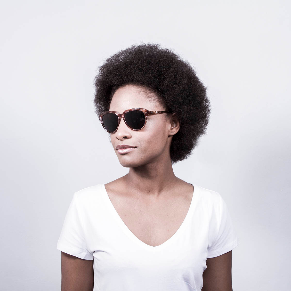 Gafas de sol OCEAN MAVERICKS - Transparente con flores